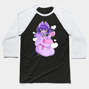 Werewolf Summer Babe Baseball T-Shirt